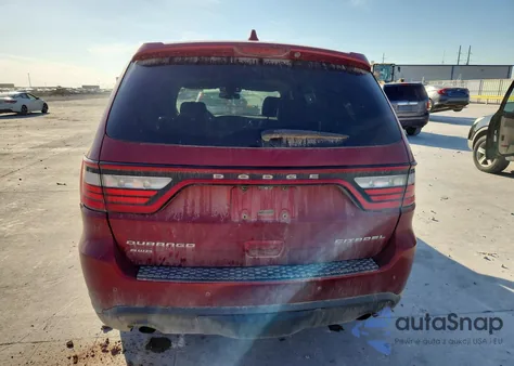 2015 Dodge Durango Citadel from USA, damaged, VIN 1C4SDJET6FC801609